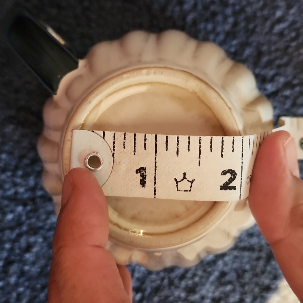 Elegant Cream Mug with Silver Handle - Picture 15 of 17